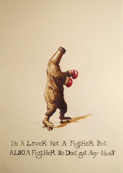 I'm A Lover Not A Fighter, But Also A Fighter So Don't Get Any Ideas